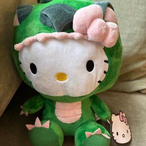 Hello Kitty Green Dragon 9.5"